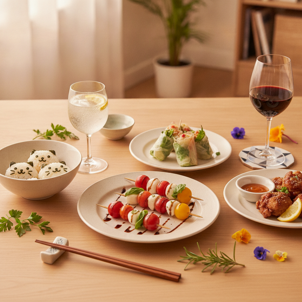 家飲みが増えた今、お酒に合う簡単で見た目も可愛いおつまみレシピ完全ガイド｜ALICEY