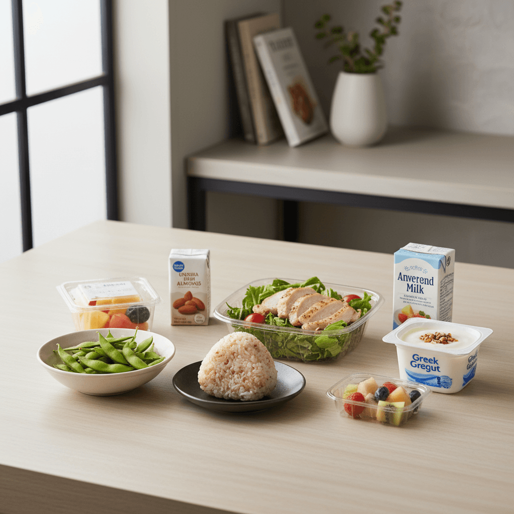 夜遅い夕食でも太らない!コンビニで賢く選ぶ組み合わせ完全ガイド